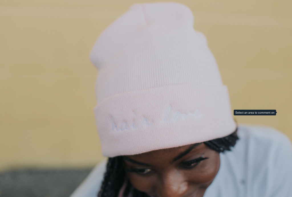 Hair Love Camper Beanie