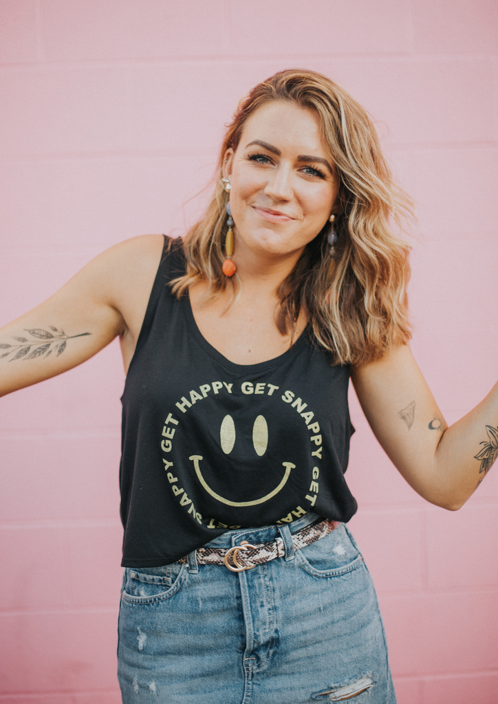 Get Happy, Get Snappy Cool Girl Tank!