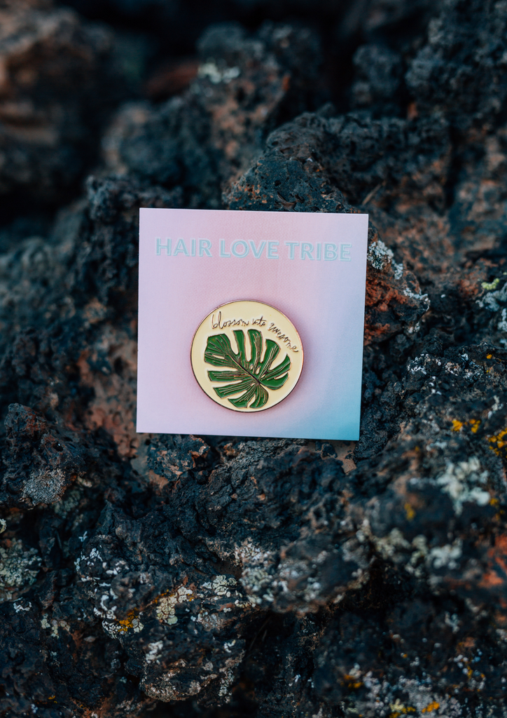 Hair Love Bontanical "Blossom Into Awesome" Pin